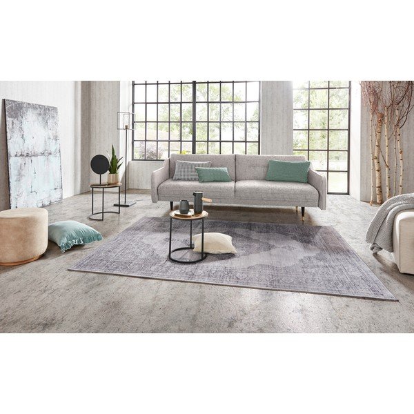 Covor Nouristan Carme, 160 x 230 cm, gri deschis-image-2