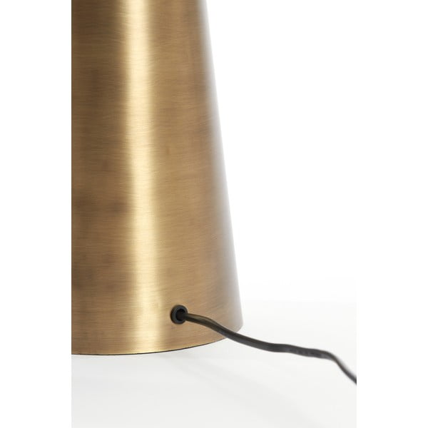 Veioză bronz cu abajur din metal (înălțime 52 cm) Dita – Light & Living-image-3