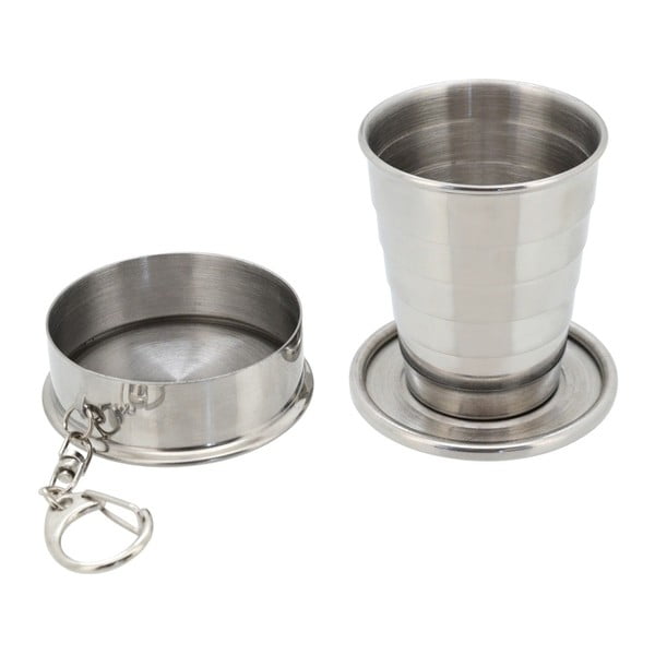 Pahar pliabil din inox Cattara Camping, 60 ml-image-1