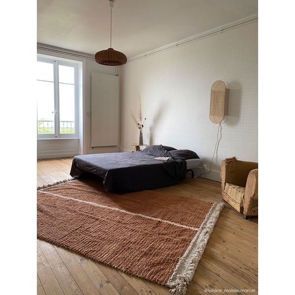 Covor cărămiziu/bej din bumbac 170x240 cm Duetto Toffee – Lorena Canals-image-4