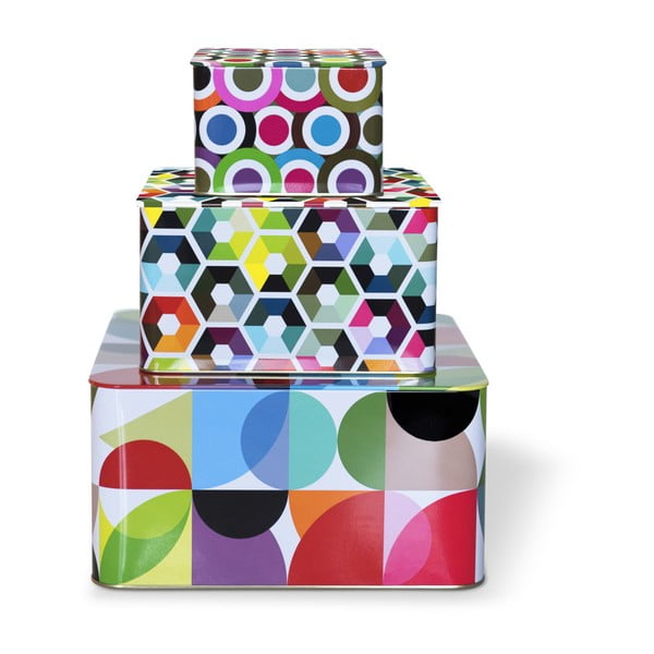 Set 3 cutii depozitare Remembe Cubes