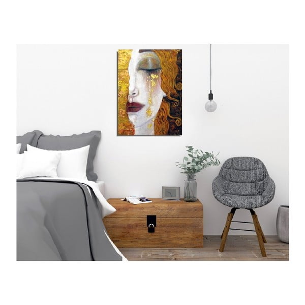 Reproducere tablou pe pânză Gustav Klimt Golden Tears, 30 x 40 cm-image-2
