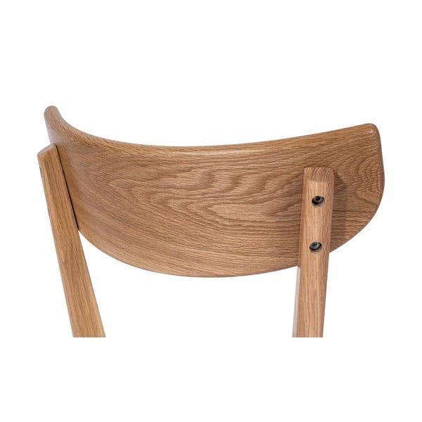 Scaun de sufragerie din stejar cu șezut gri Arch - Bonami Selection-image-4