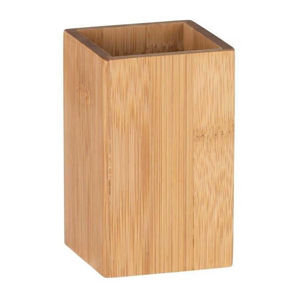 Suport din bambus pentru periuțe Wenko Padua-image-1