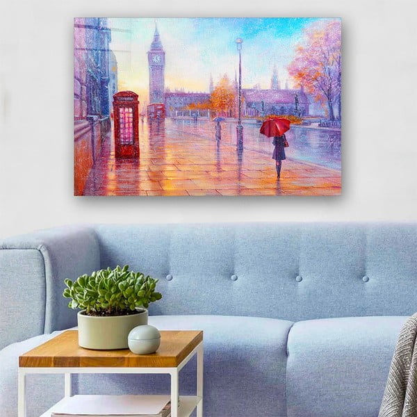 Tablou din sticlă 100x70 cm London – Wallity-image-1
