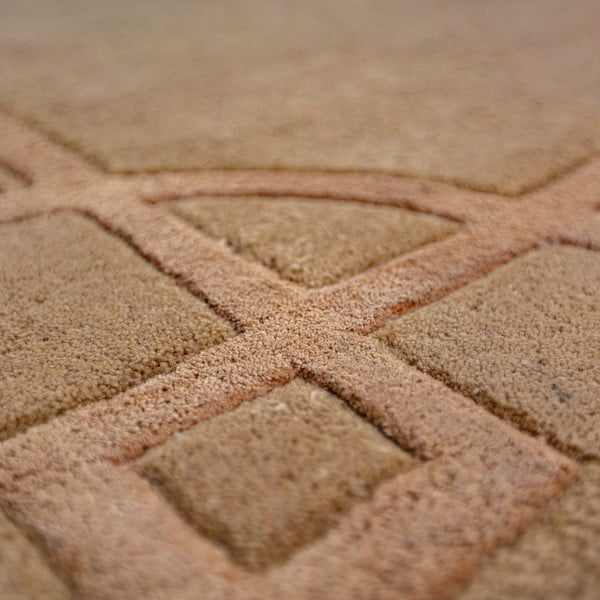 Covor teracotă țesut manual din lână 120x170 cm Gatsby – Flair Rugs-image-2