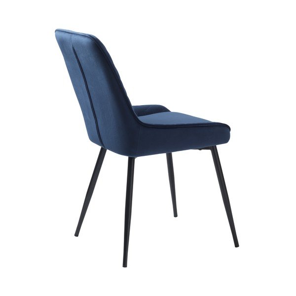 Scaun de dining albastru din catifea Milton – Unique Furniture-image-3