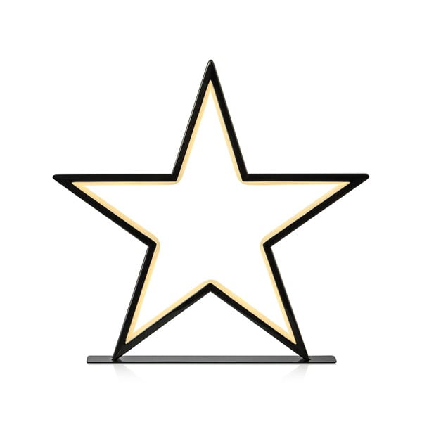 Decorațiune luminoasă de Crăciun neagră Vega – Markslöjd