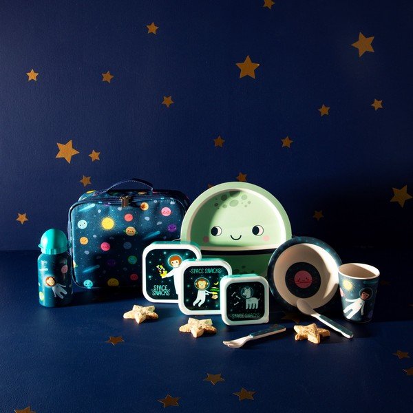 Set 3 cutii prânz pentru copii Sass & Belle Space Explorer-image-1