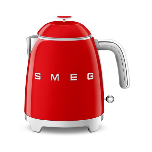 Ceainic electric roșu din oțel inoxidabil 800 ml Retro Style – SMEG