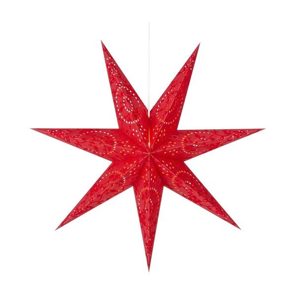 Decorațiune luminoasă de Crăciun roșie suspendată Aratorp – Markslöjd