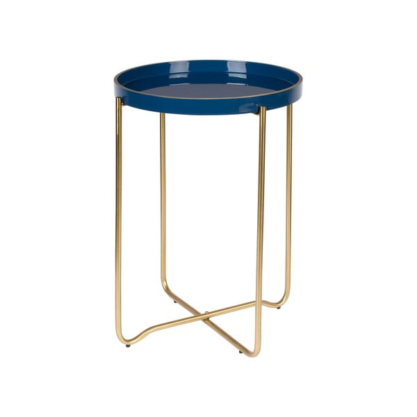 Măsuță auxiliară rotundă din metal ø 42 cm Celina – White Label