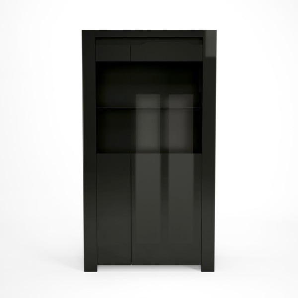 Vitrină Artemob Orlando, 92 x 168 cm, negru