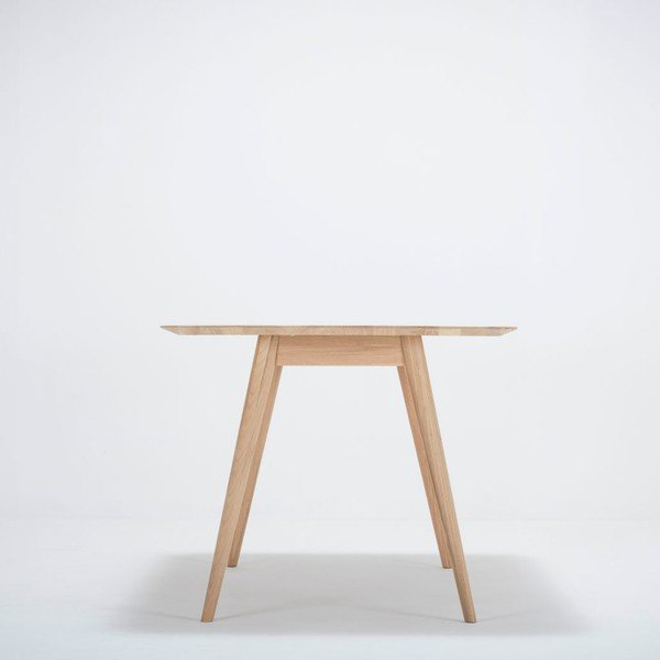 Masă din stejar Gazzda Stafa, 140 x 90 cm-image-4