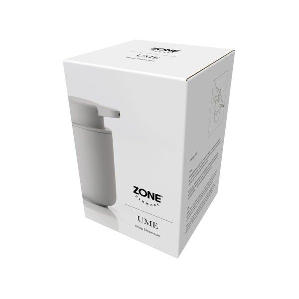 Dozator / dispenser săpun lichid Zone Soft Grey, 250 ml, gri deschis-image-3