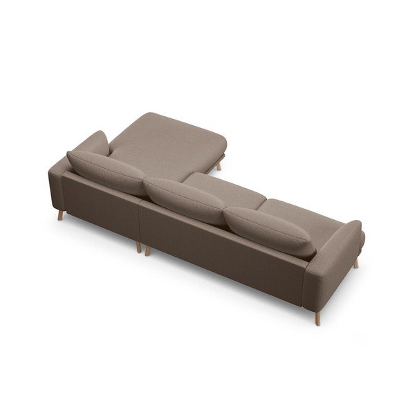 Colțar taupe (cu colț pe partea dreaptă/cu șezlong) Naomi – Micadoni -image-3