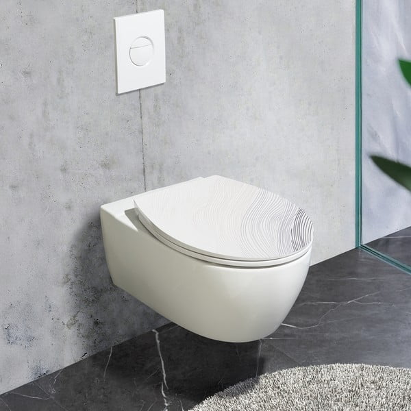 Capac WC 38 x 44,5 cm Easy-Close (cu închidere automată) Menin – Wenko-image-1