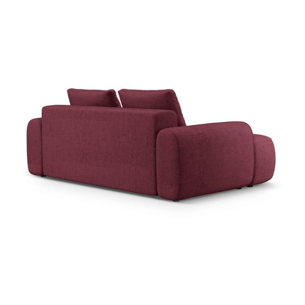 Canapea burgundy 200 cm Linz – Cosmopolitan Design-image-3