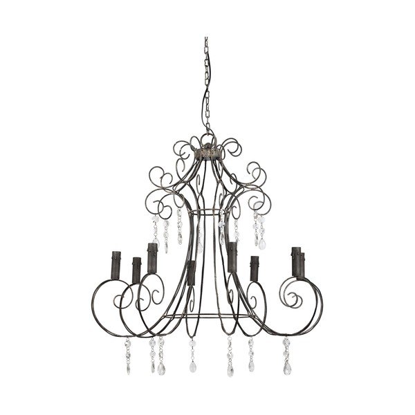Lustră gri 82x82 cm Brissac – Côté Table-image-3