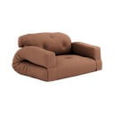 Canapea portocalie extensibilă 140 cm Hippo - Karup Design