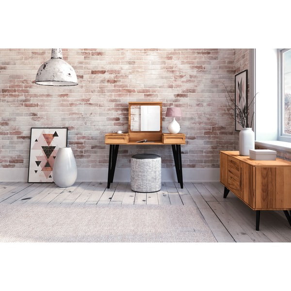 Masă de toaletă din lemn de fag 120x53 cm Golo - The Beds-image-4