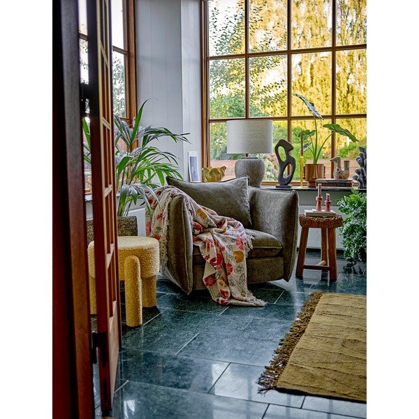 Pătură din amestec de bumbac 130x160 cm Vivielle – Bloomingville-image-3