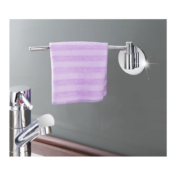 Suport autoadeziv pentru prosop Wenko Turbo-Loc, până la 40 kg-image-1