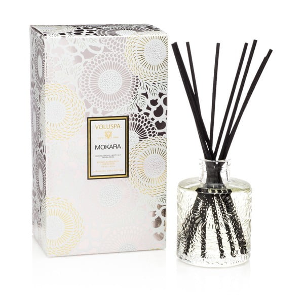 Difuzor de parfum Voluspa Limited Edition, aromă de crin alb, orhidee și mușchi proaspăt, 4-6 luni