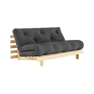 Canapea gri extensibilă 160 cm Roots - Karup Design