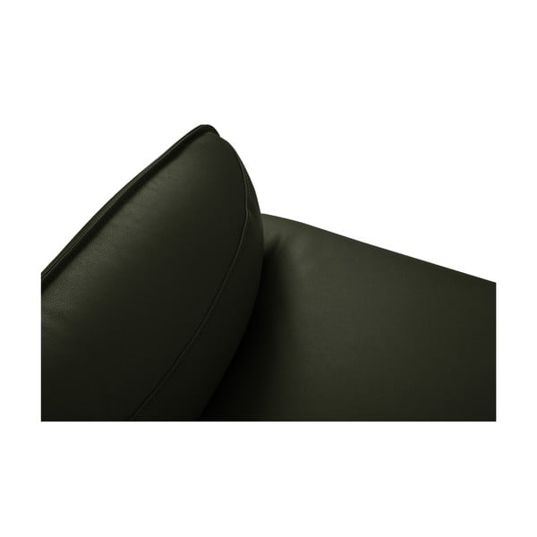 Canapea din piele Windsor & Co Sofas Neso, 175 x 90 cm, verde-image-4