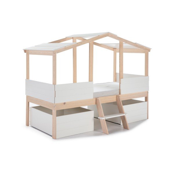 Sertare pentru sub pat pentru copii  albe 2 buc. Parma – Marckeric-image-2