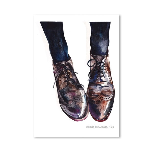 Poster Americanflat Oxfords I by Claudia Libenberg, 30 x 42 cm