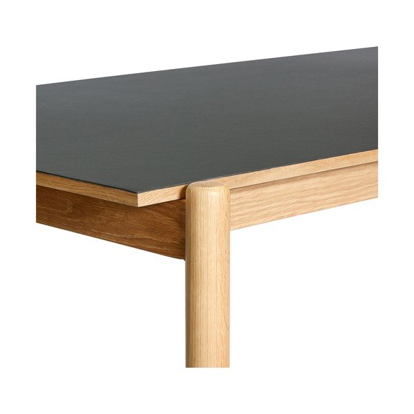 Masă de dining din lemn de stejar 107x190 cm Oblique – Hübsch-image-4