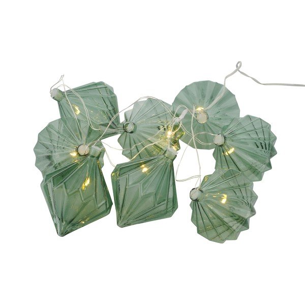 Șirag cu lumini LED Sirius Nellie Green, lungime 180 cm-image-1