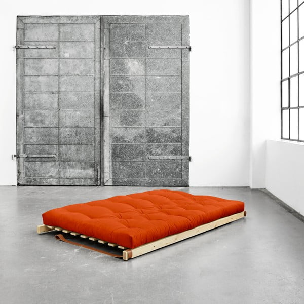 Canapea extensibilă Karup Jump Natural/Orange-image-1