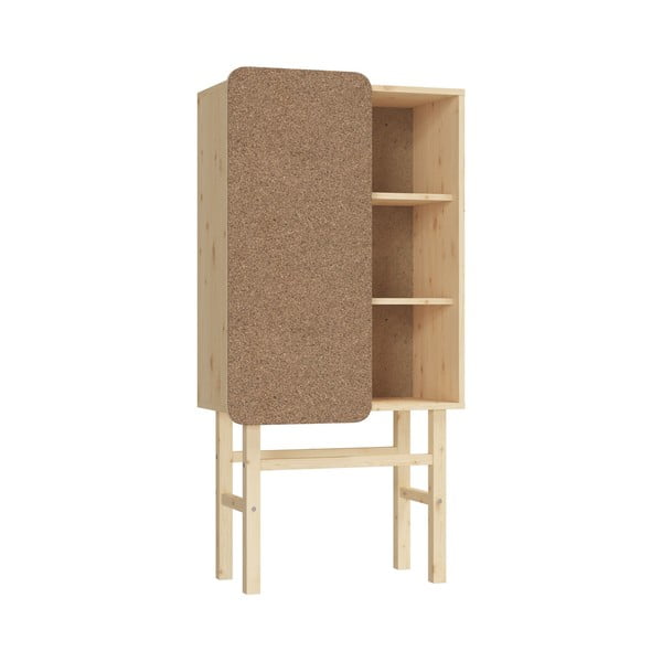 Bibliotecă din lemn de pin cu avizier Karup Design Slide-image-3