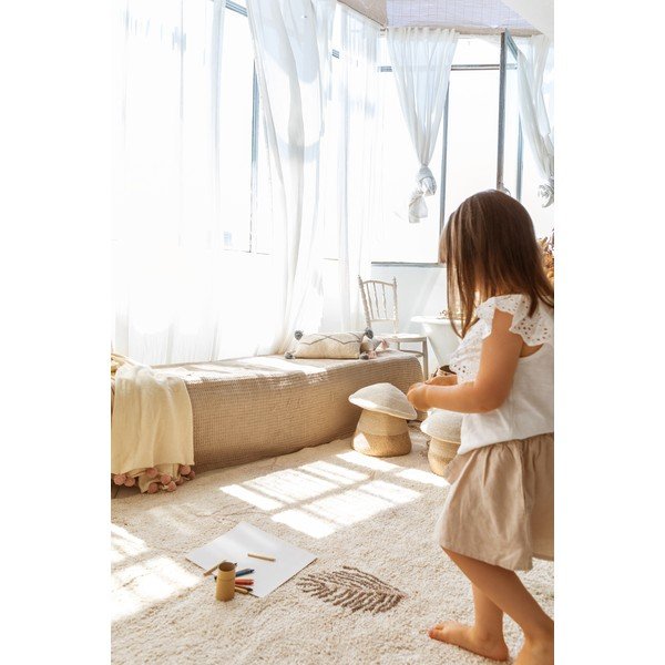 Covor pentru copii crem lavabil/țesut manual din bumbac 170x240 cm Pine Forest – Lorena Canals-image-4
