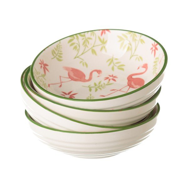 Bol din porțelan Unimasa Flamingo, ø 12,6 cm-image-3