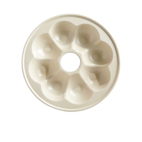 Formă de brioșe Emile Henry, ⌀ 30,5 cm, alb fildeș-image-4