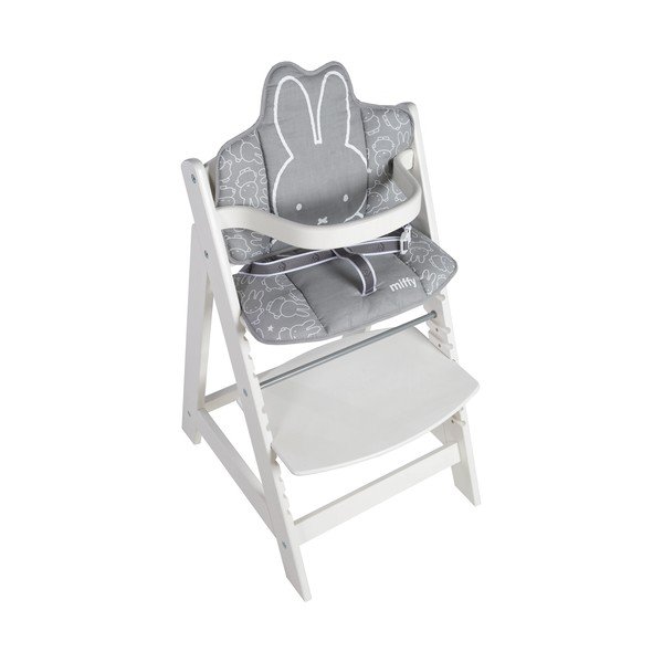 Pernă de scaun pentru copii gri Miffy – Roba-image-2