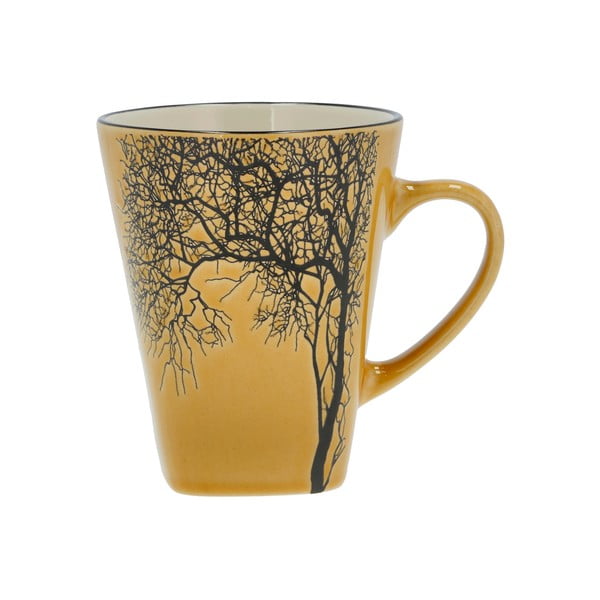 Cană galbenă din gresie 350 ml Hela – Villa Collection