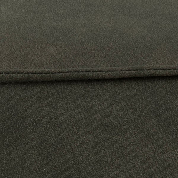 Puf cu husă din piele sintetică Actona Mie, 60 x 60 cm, verde olive închis-image-1