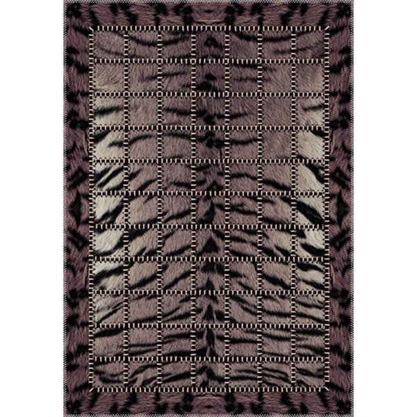 Covor Vitaus Animal, 80 x 120 cm, maro închis