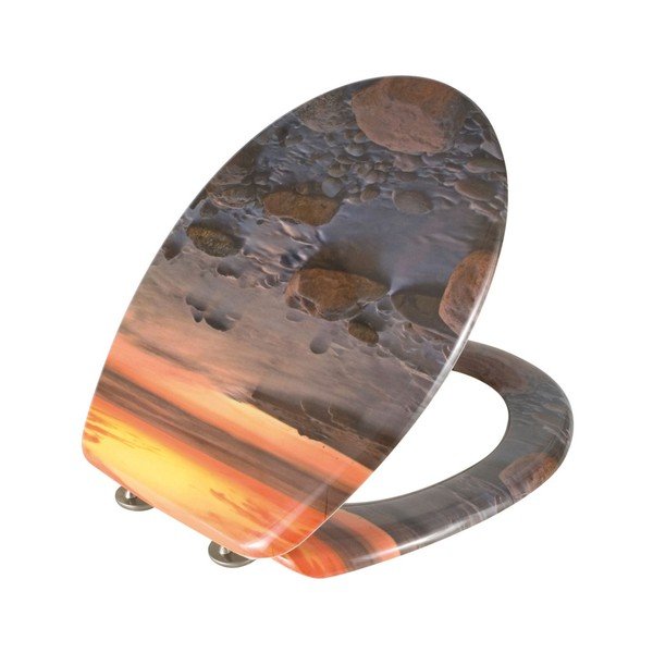 Capac WC Wenko Stone Shore, 44,5 x 36,5 cm-image-2