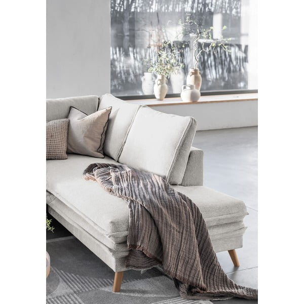 Colțar bej extensibil (cu colț pe partea dreaptă) Charming Charlie – Miuform-image-4