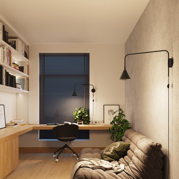 Aplică de perete neagră cu alimentare la priză Zylo – Sollux-image-4