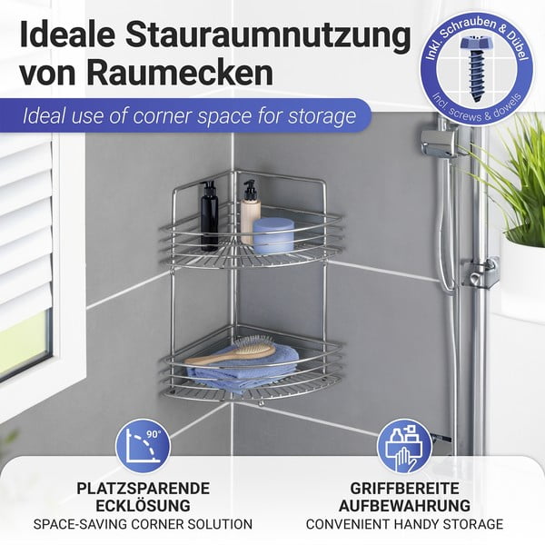 Raft colțar pentru baie Wenko Milano-image-3