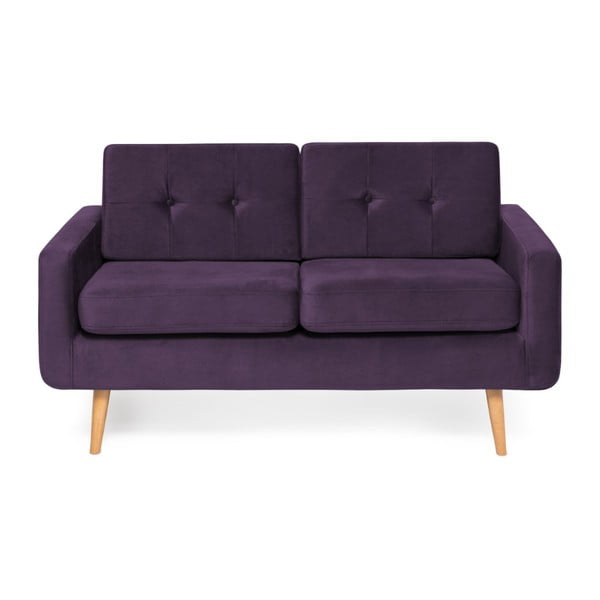 Canapea cu 2 locuri Vivonita Ina Trend, violet