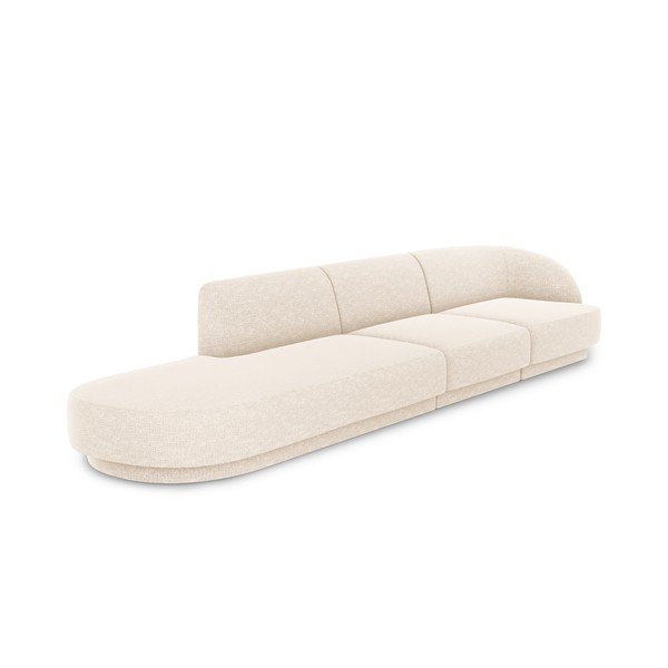 Canapea crem 302 cm Miley – Micadoni Home-image-3
