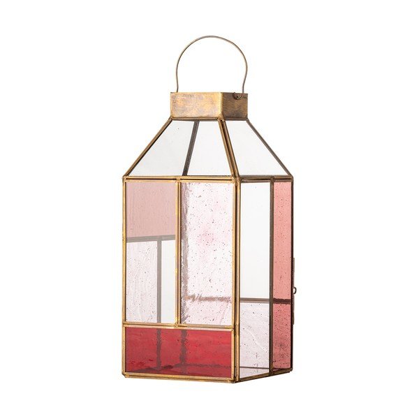 Felinar din sticlă (înălțime 34 cm) Drew – Bloomingville